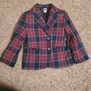 Plaid blazer